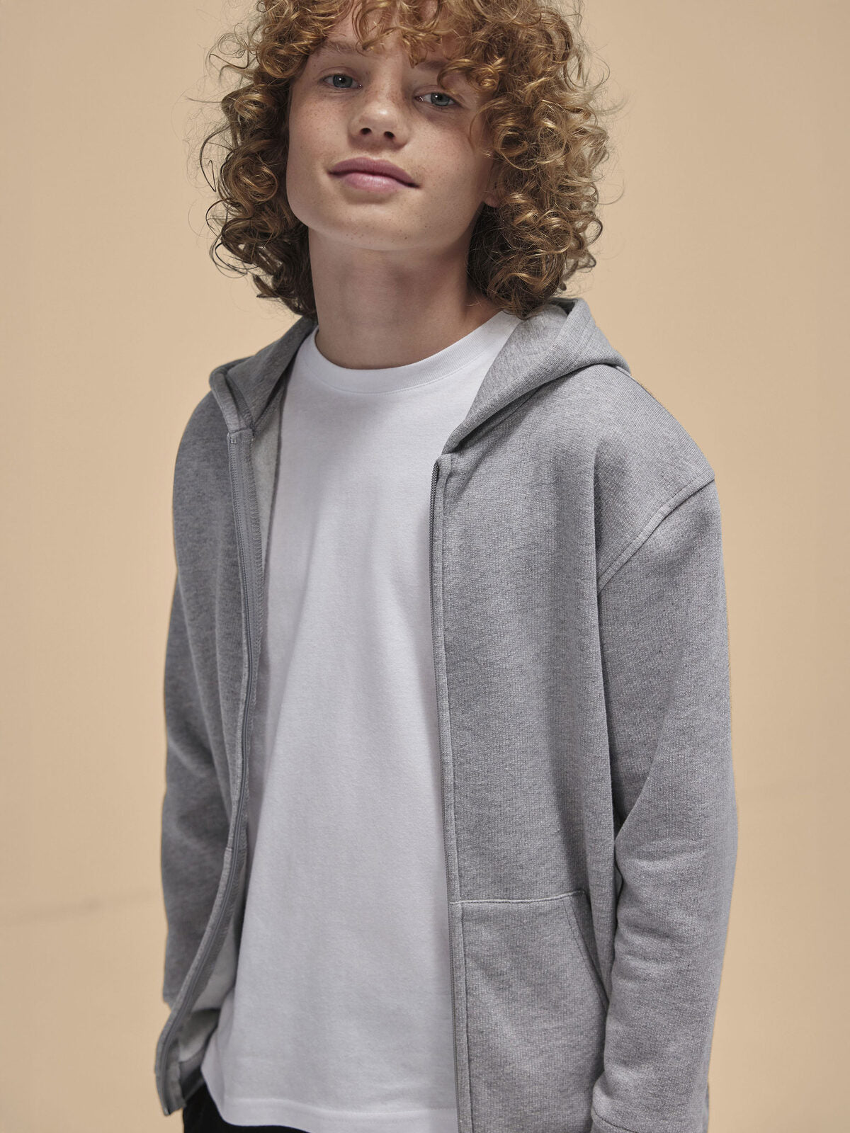 BCWK003 NUOVO B&C ID.334 Zip Hood /kids