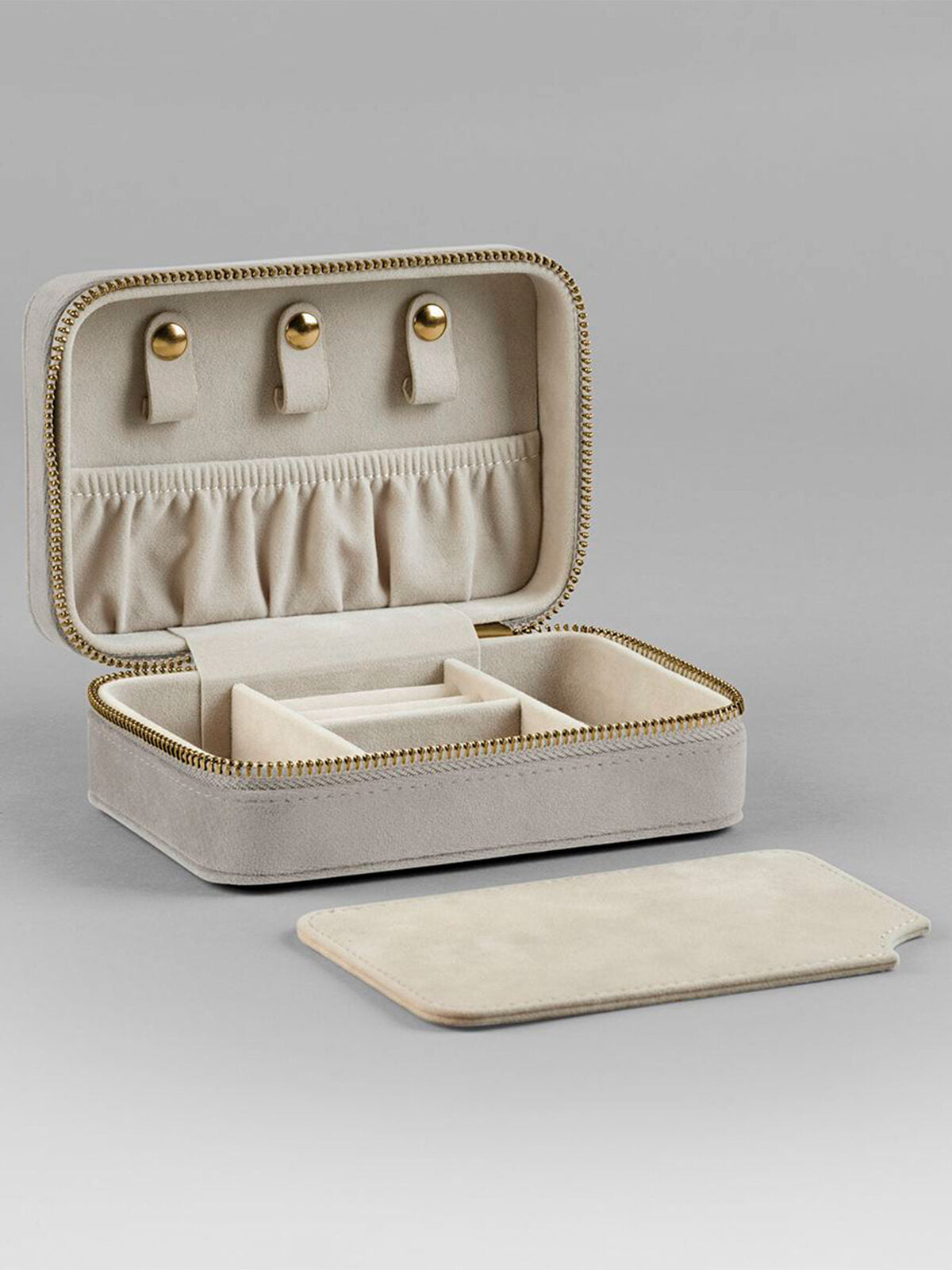 Velvet Travel Jewellery Box