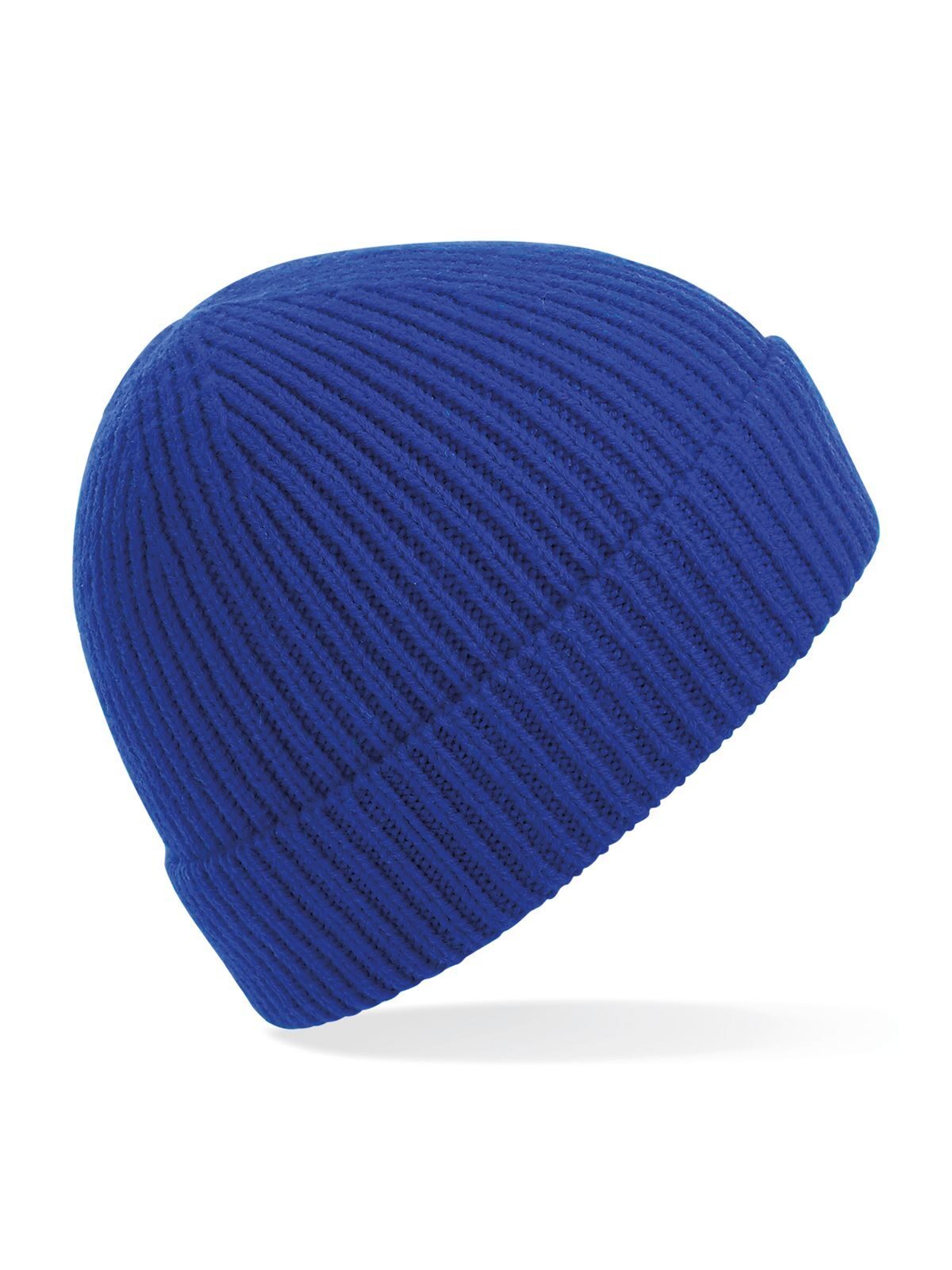 Engineered Knit Ribbed Beanie