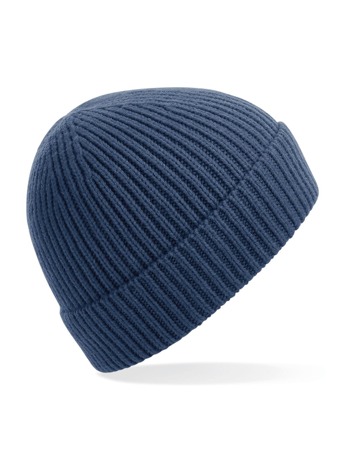 Engineered Knit Ribbed Beanie