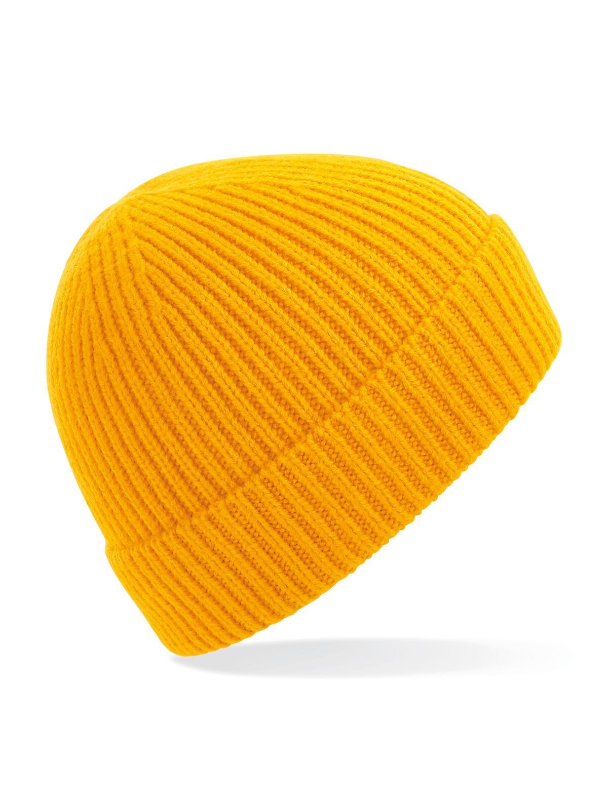 Engineered Knit Ribbed Beanie