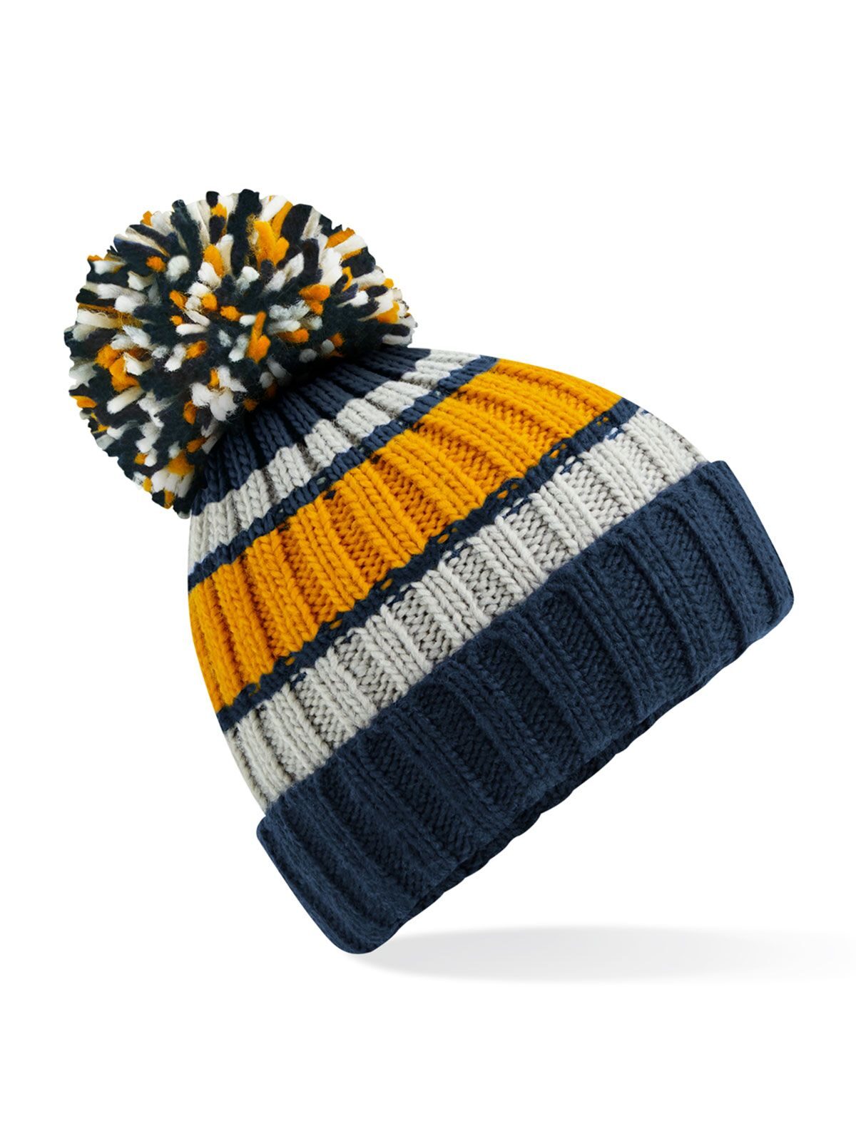Hygge Striped Beanie