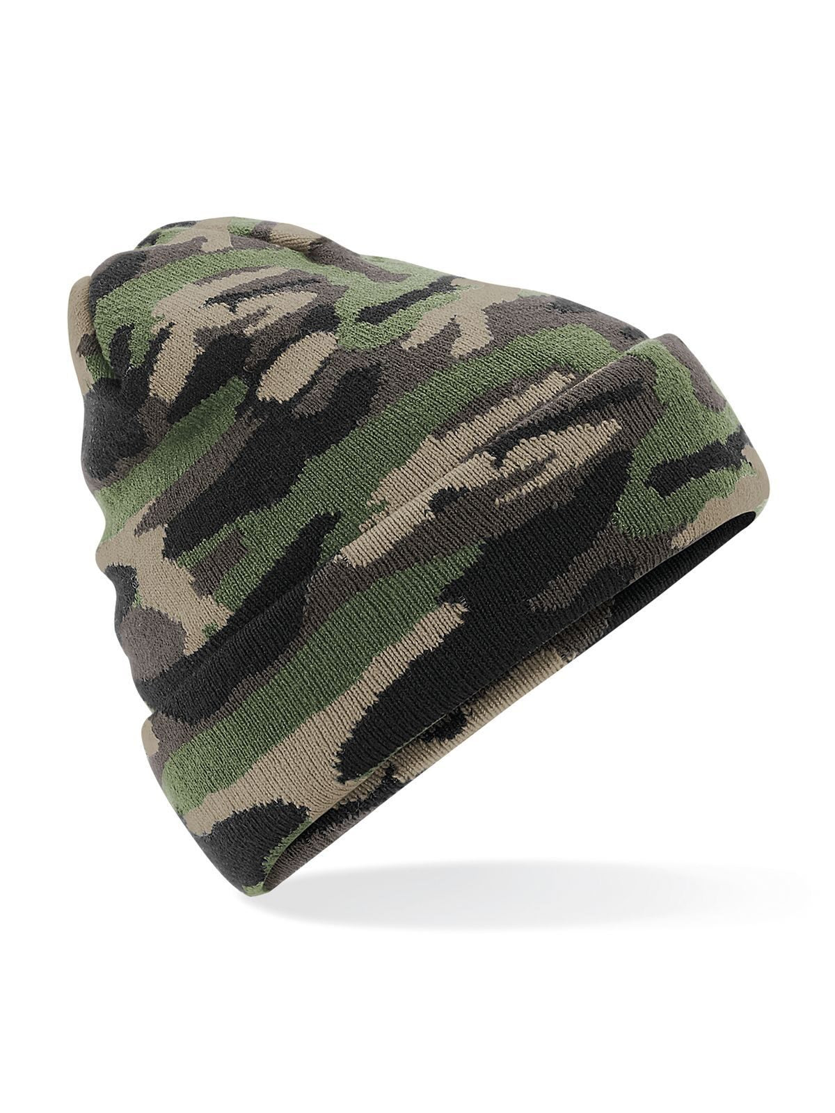 Camo Cuffed Beanie