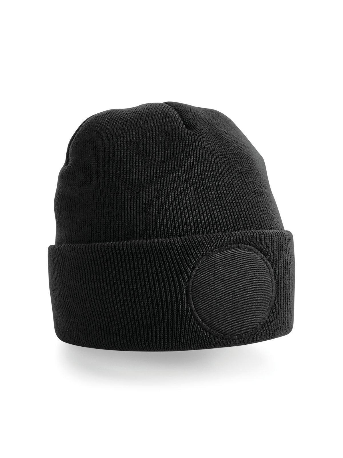 Circular Patch Beanie