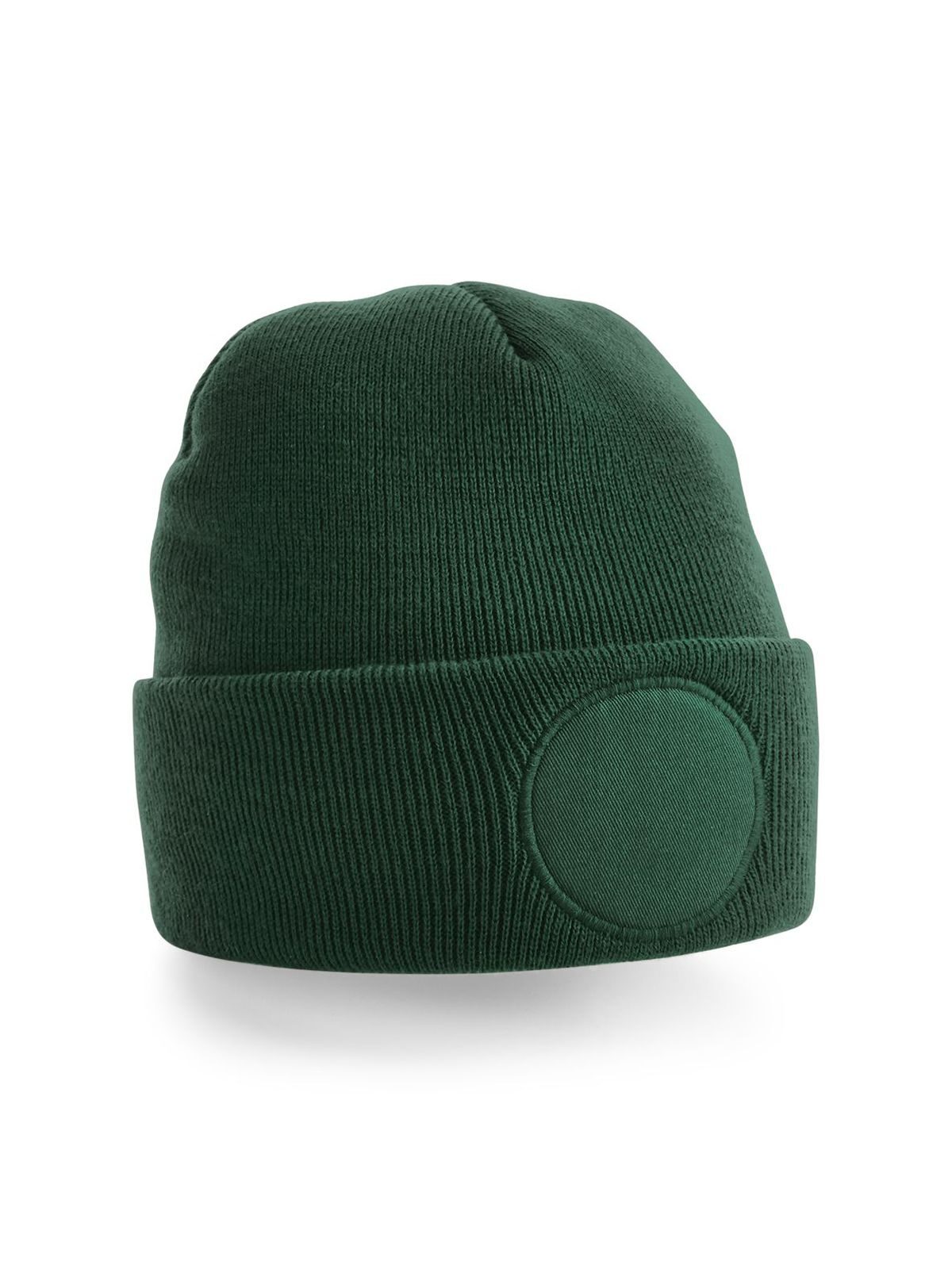 Circular Patch Beanie