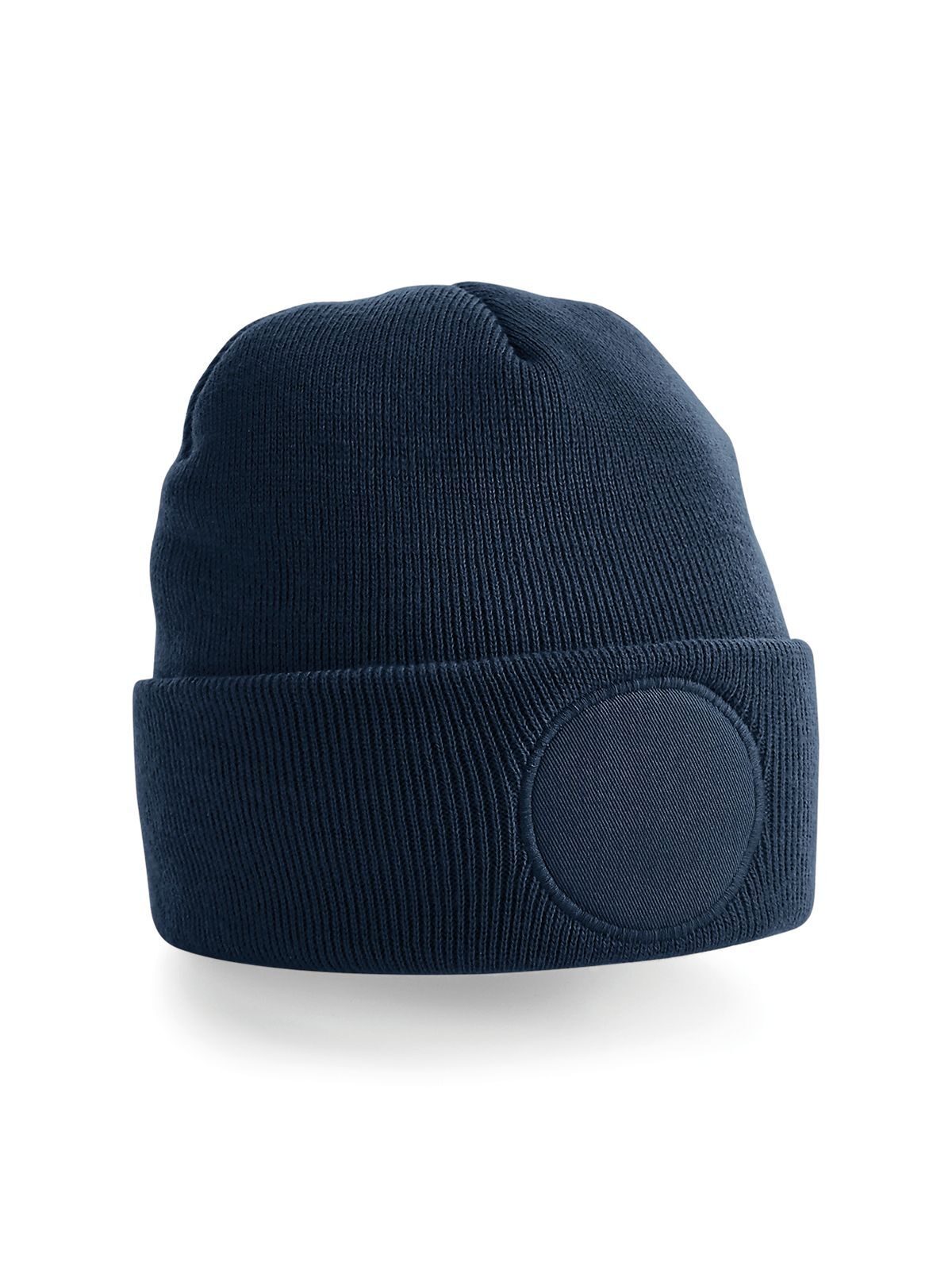 Circular Patch Beanie