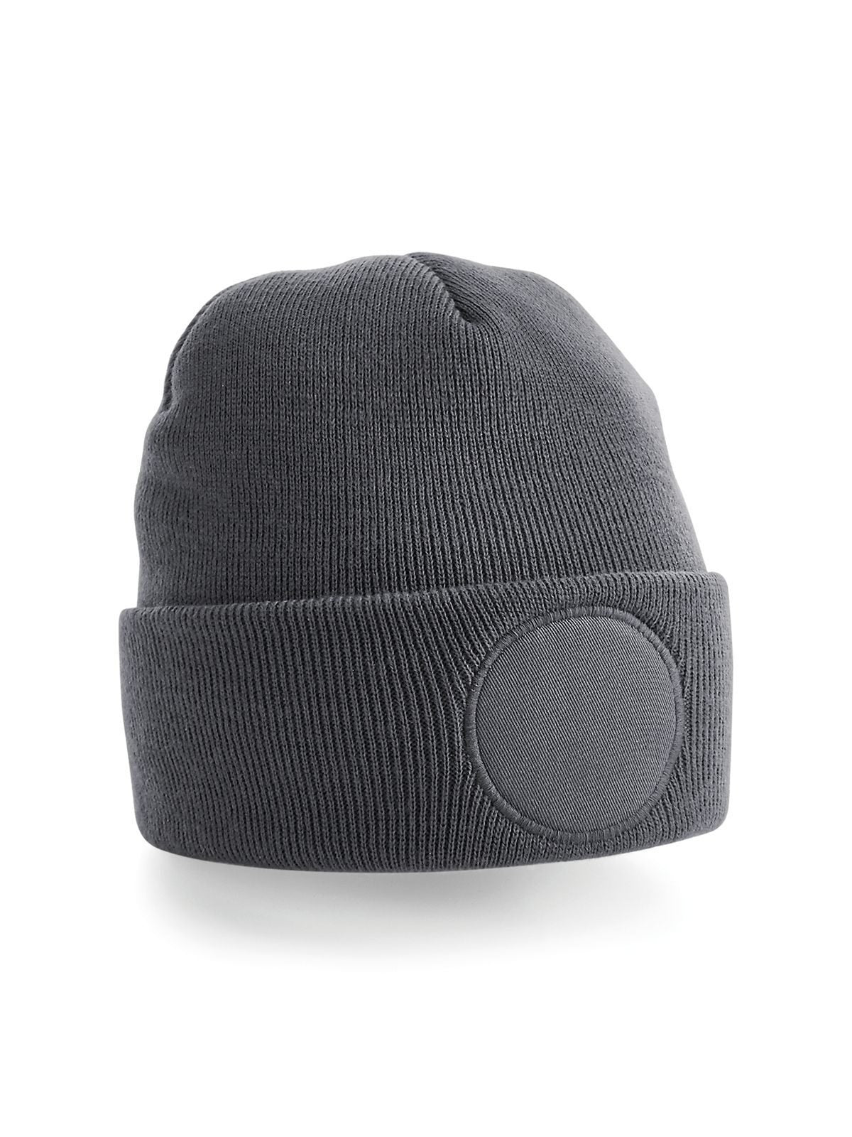 Circular Patch Beanie