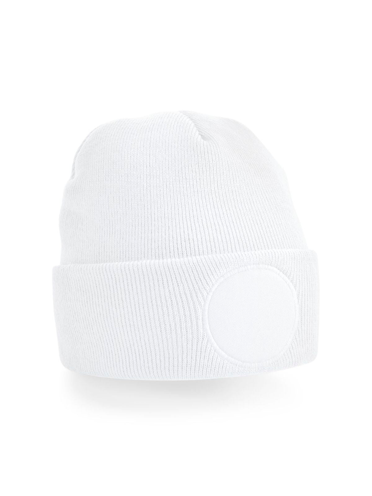 Circular Patch Beanie