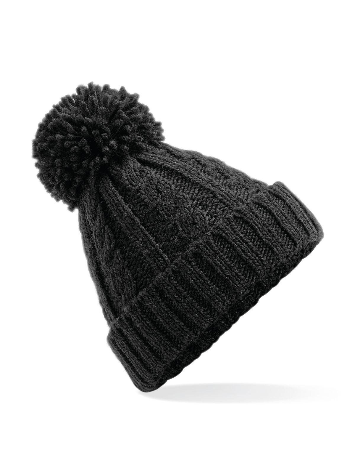 Cable Knit Melange Beanie