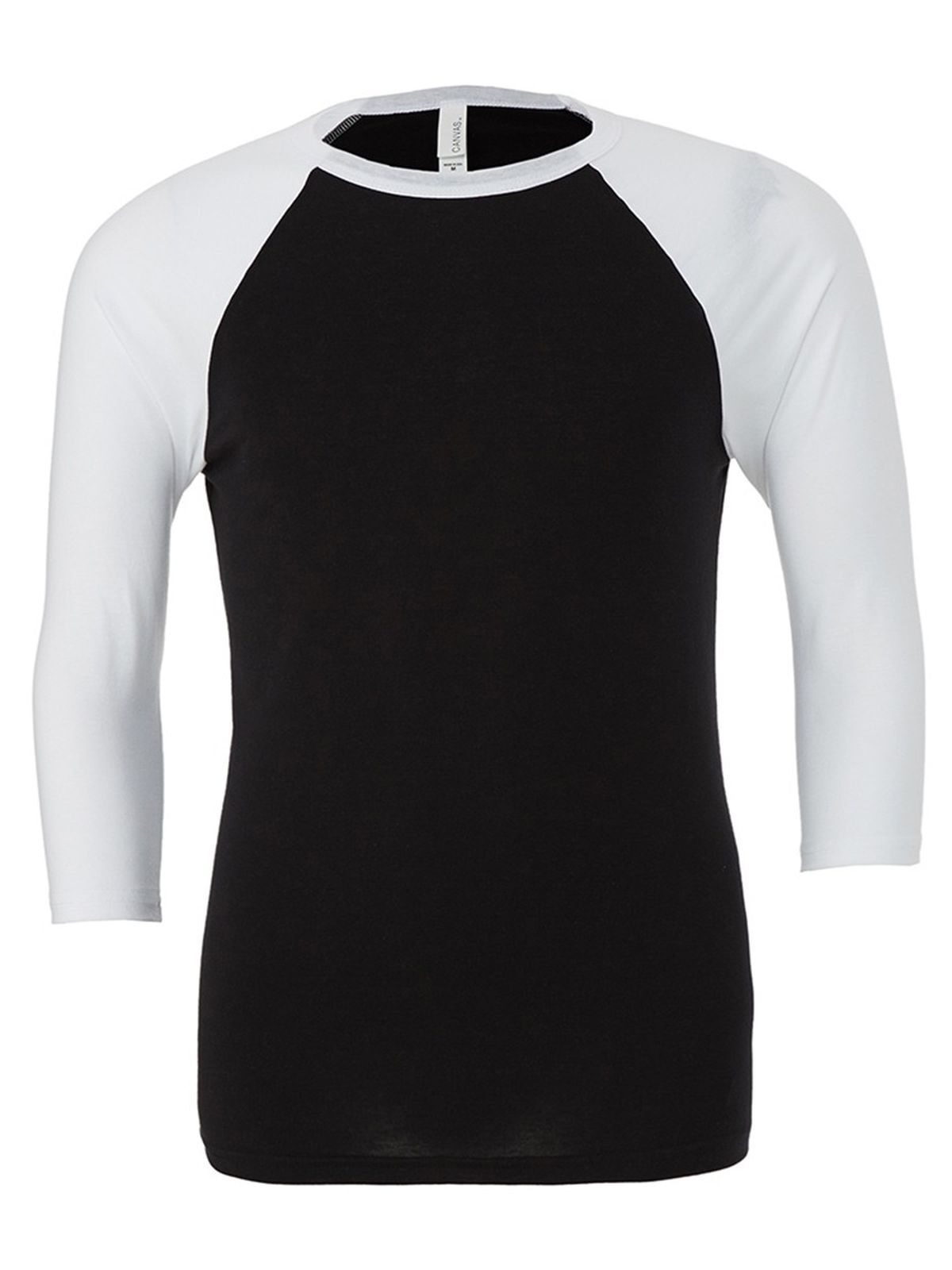 Unisex 3/4 Sleeve Baseball Tee