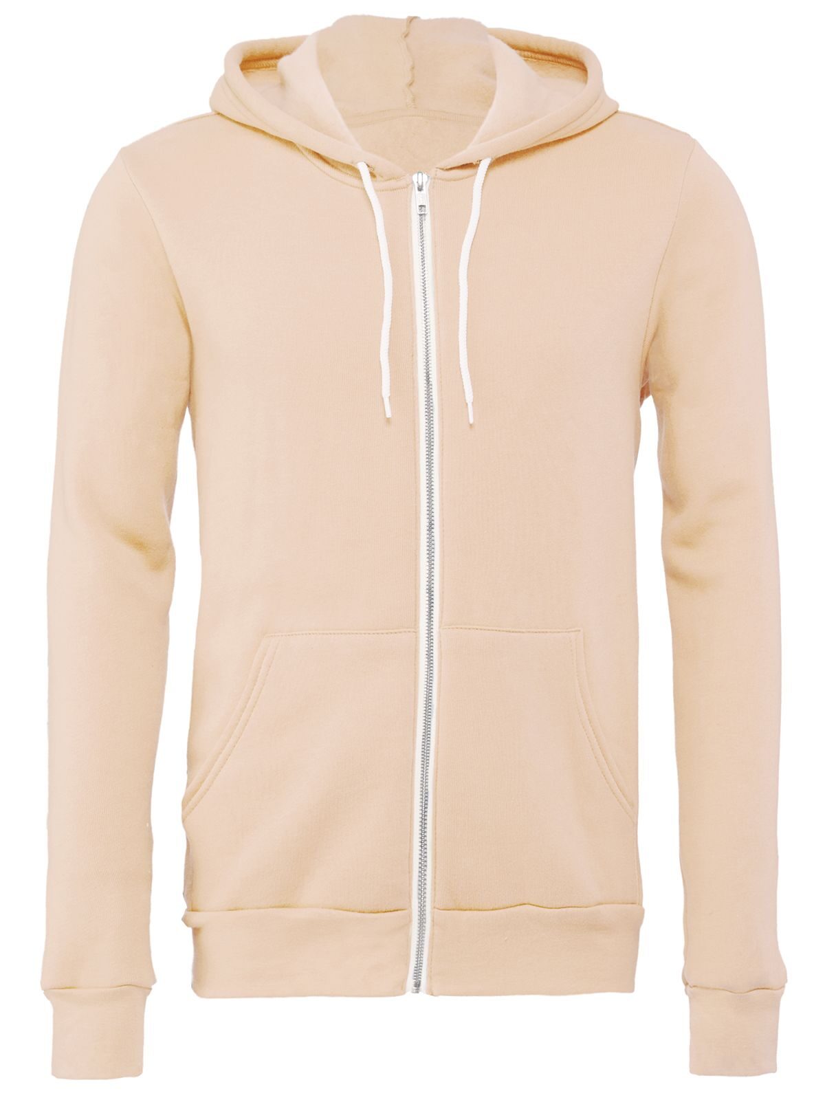 Unisex Sponge Fleece Full-Zip Hoodie