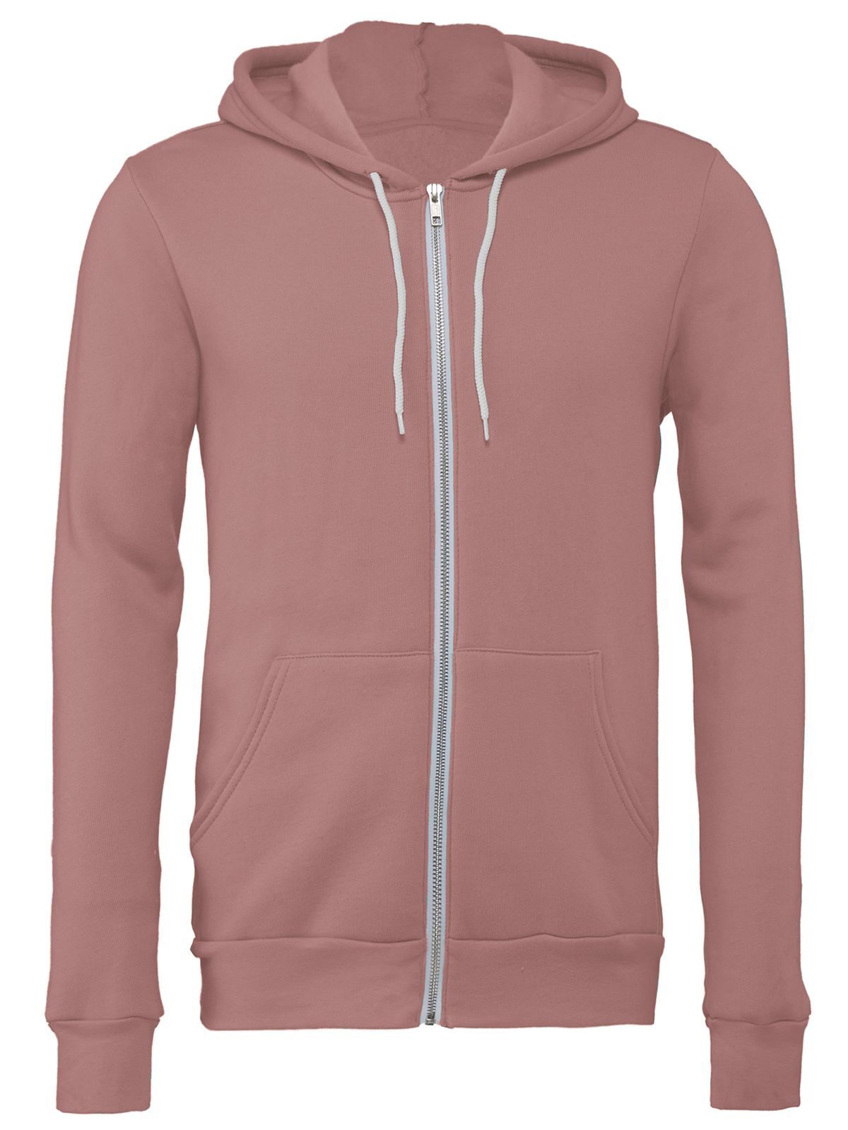 Unisex Sponge Fleece Full-Zip Hoodie