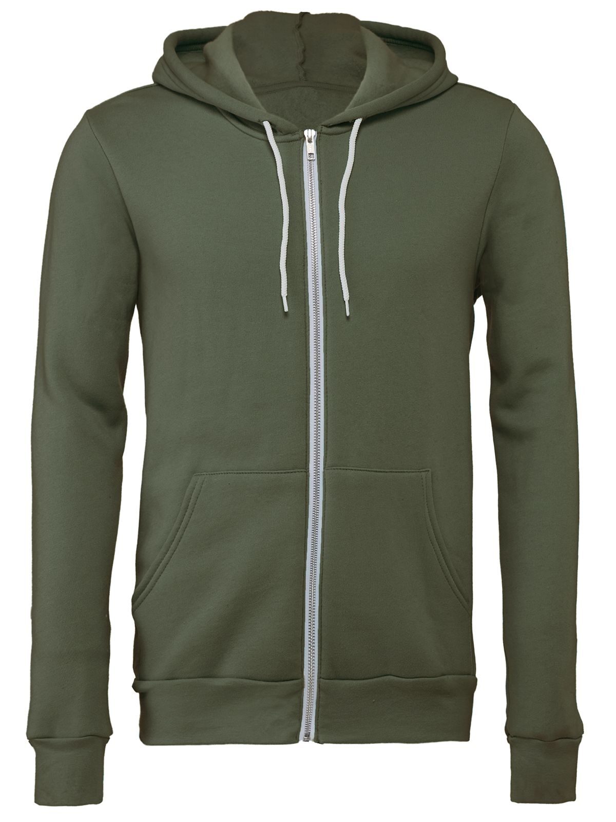 Unisex Sponge Fleece Full-Zip Hoodie