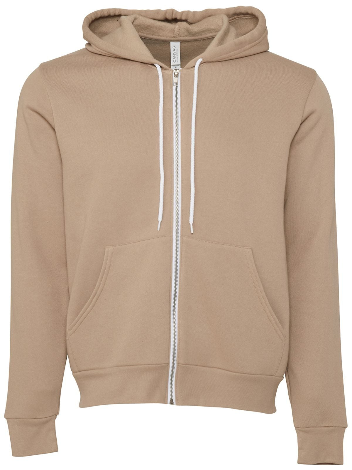 Unisex Sponge Fleece Full-Zip Hoodie