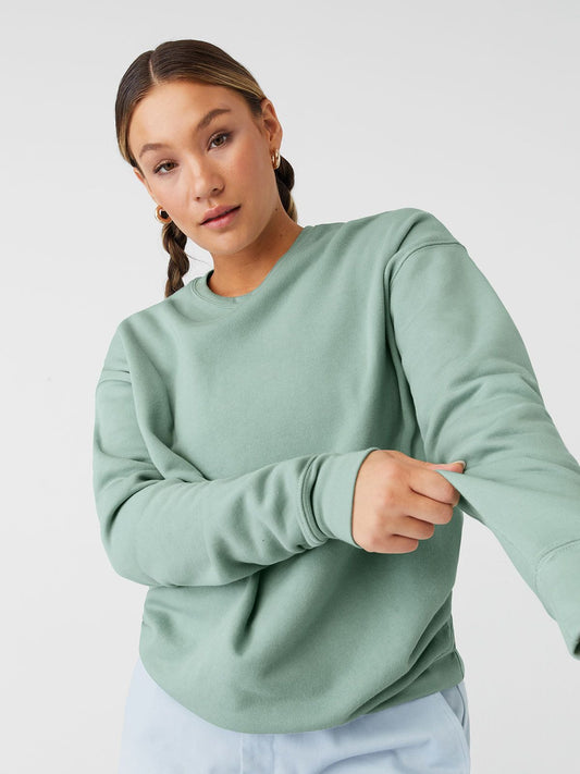 Unisex Sponge Fleece Drop Shoulder Sweatshirt