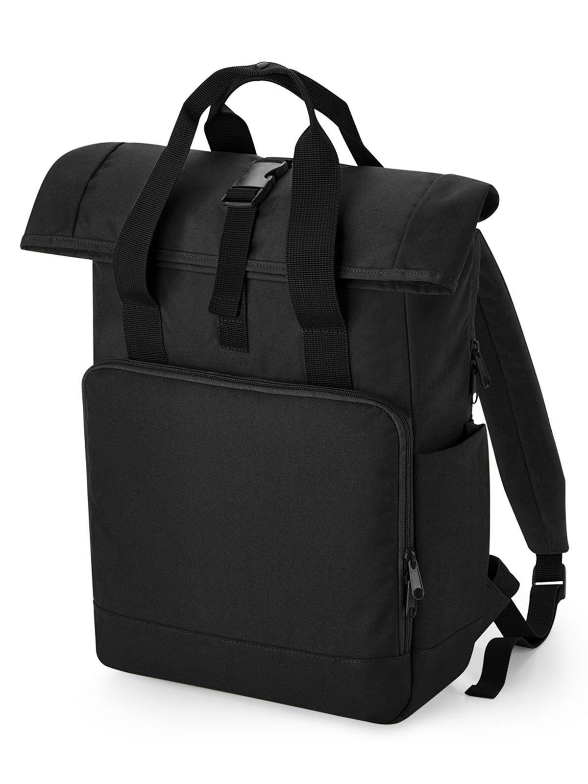 Recycled Twin Handle Roll-Top Laptop Backpack