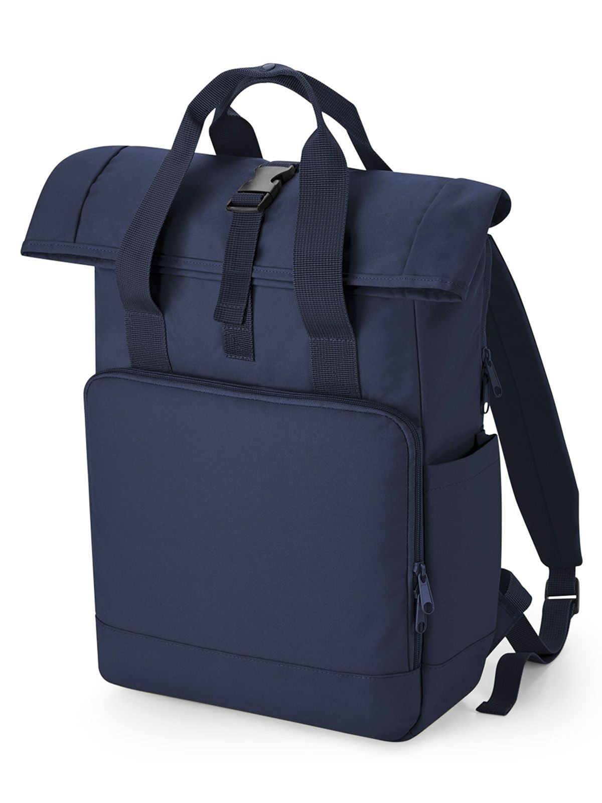 Recycled Twin Handle Roll-Top Laptop Backpack