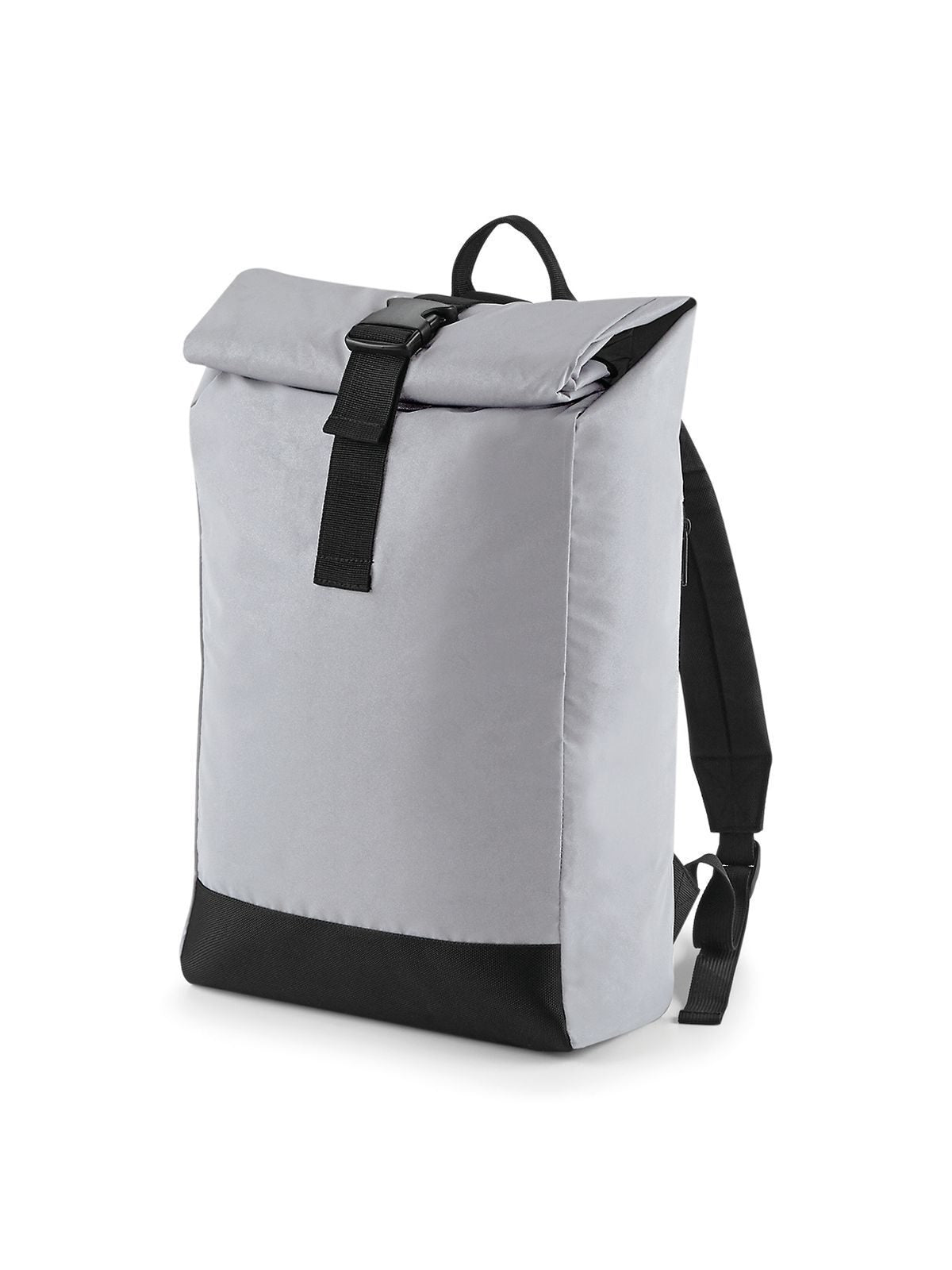 Reflective Roll-Top Backpack
