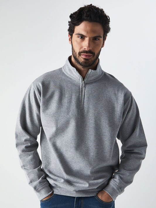 Zip Neck Sweat