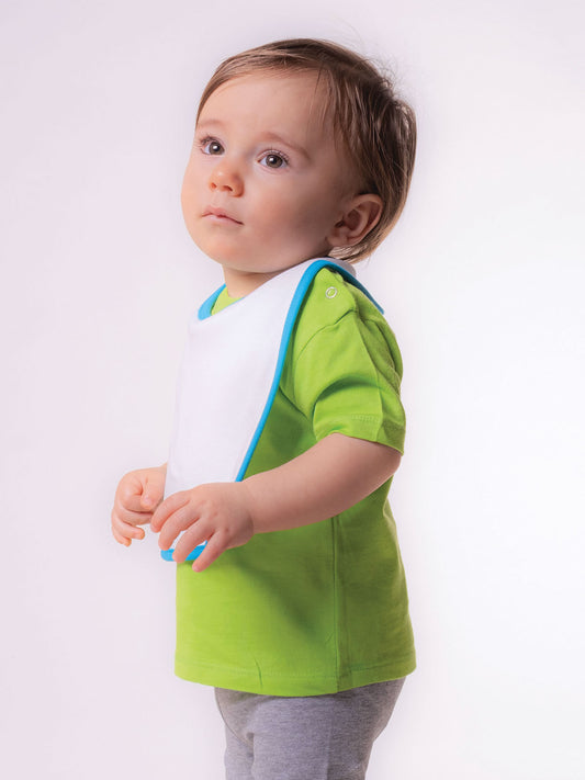 Baby bib double layer