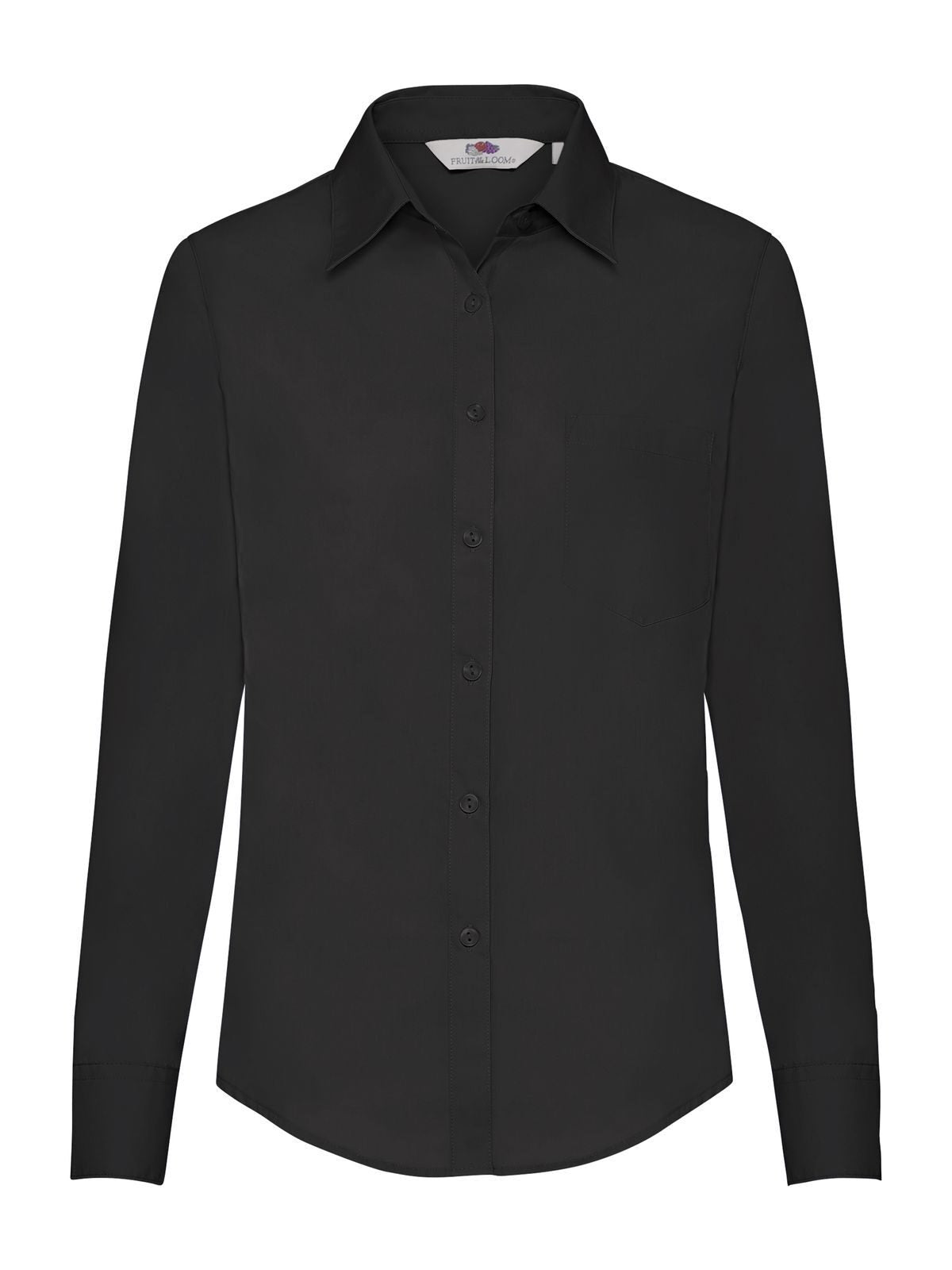 Ladies Poplin Shirt Long Sleeve