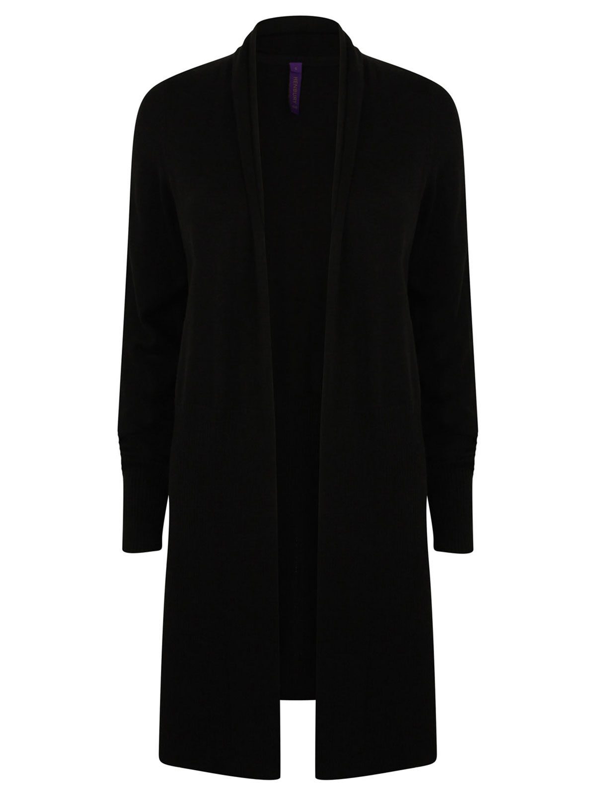 Ladies' Longline Open Cardigan