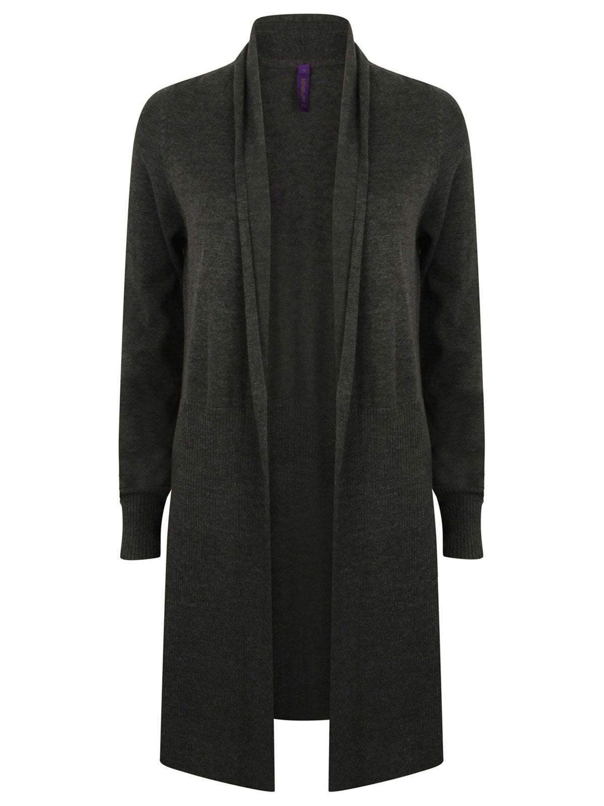 Ladies' Longline Open Cardigan