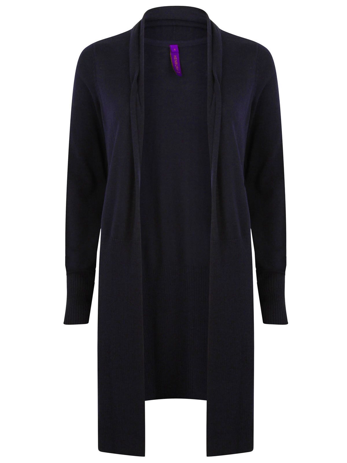 Ladies' Longline Open Cardigan