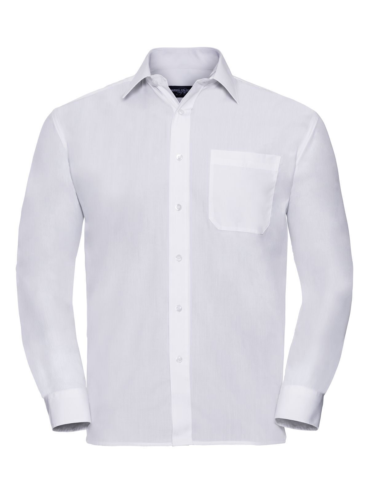 Men's Long Sleeve PolyCotton Poplin Shirt
