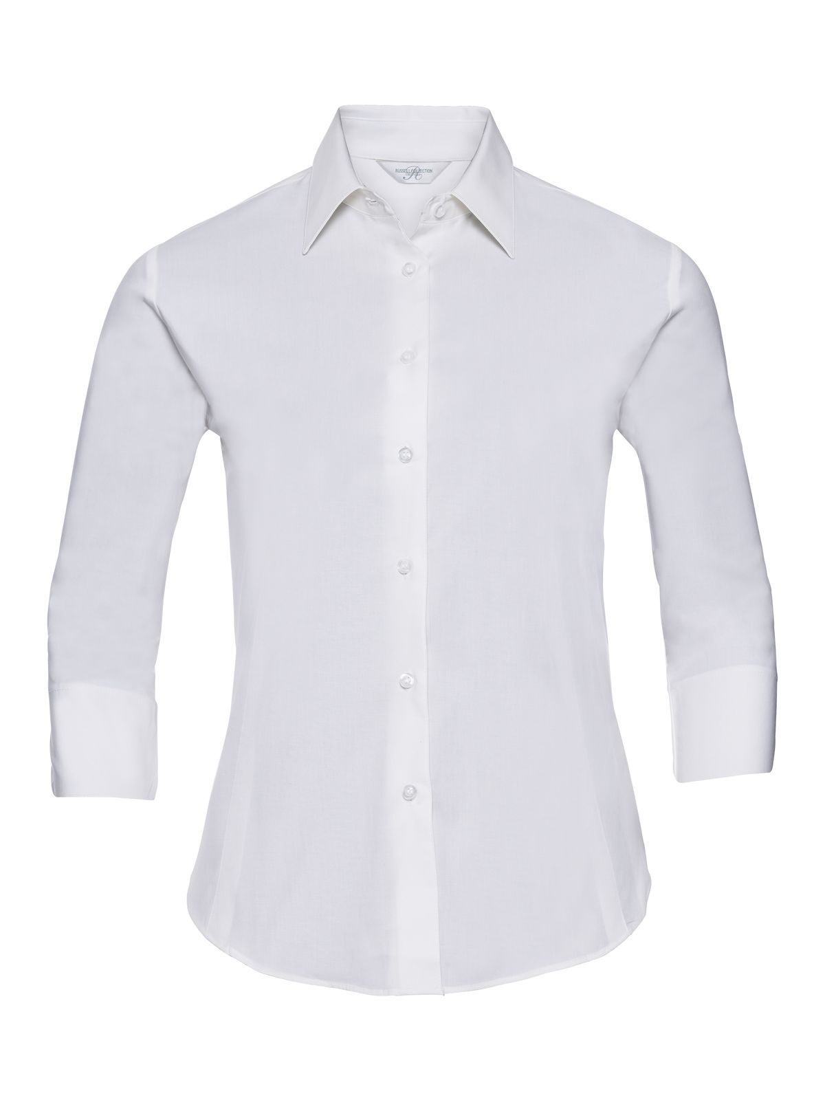 Ladies' 3/4 Sleeve Easy Care Fitted Shirt