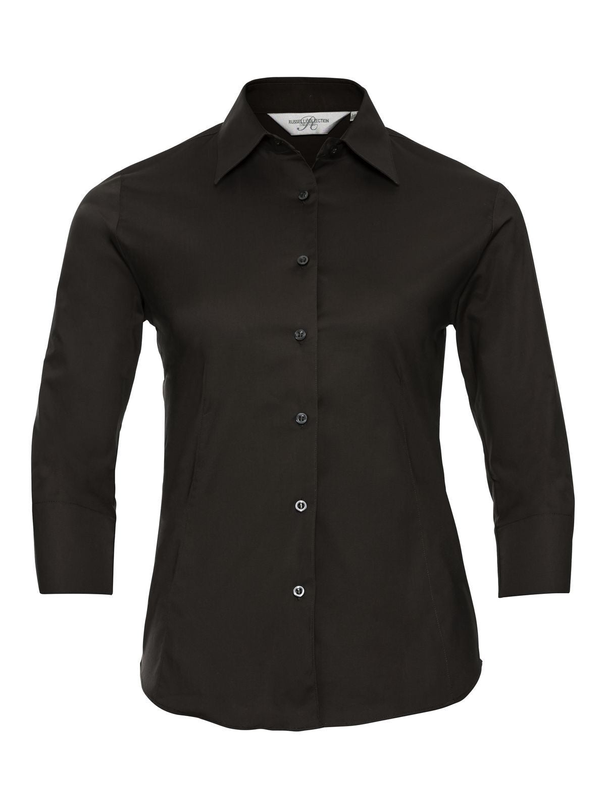Ladies' 3/4 Sleeve Easy Care Fitted Shirt