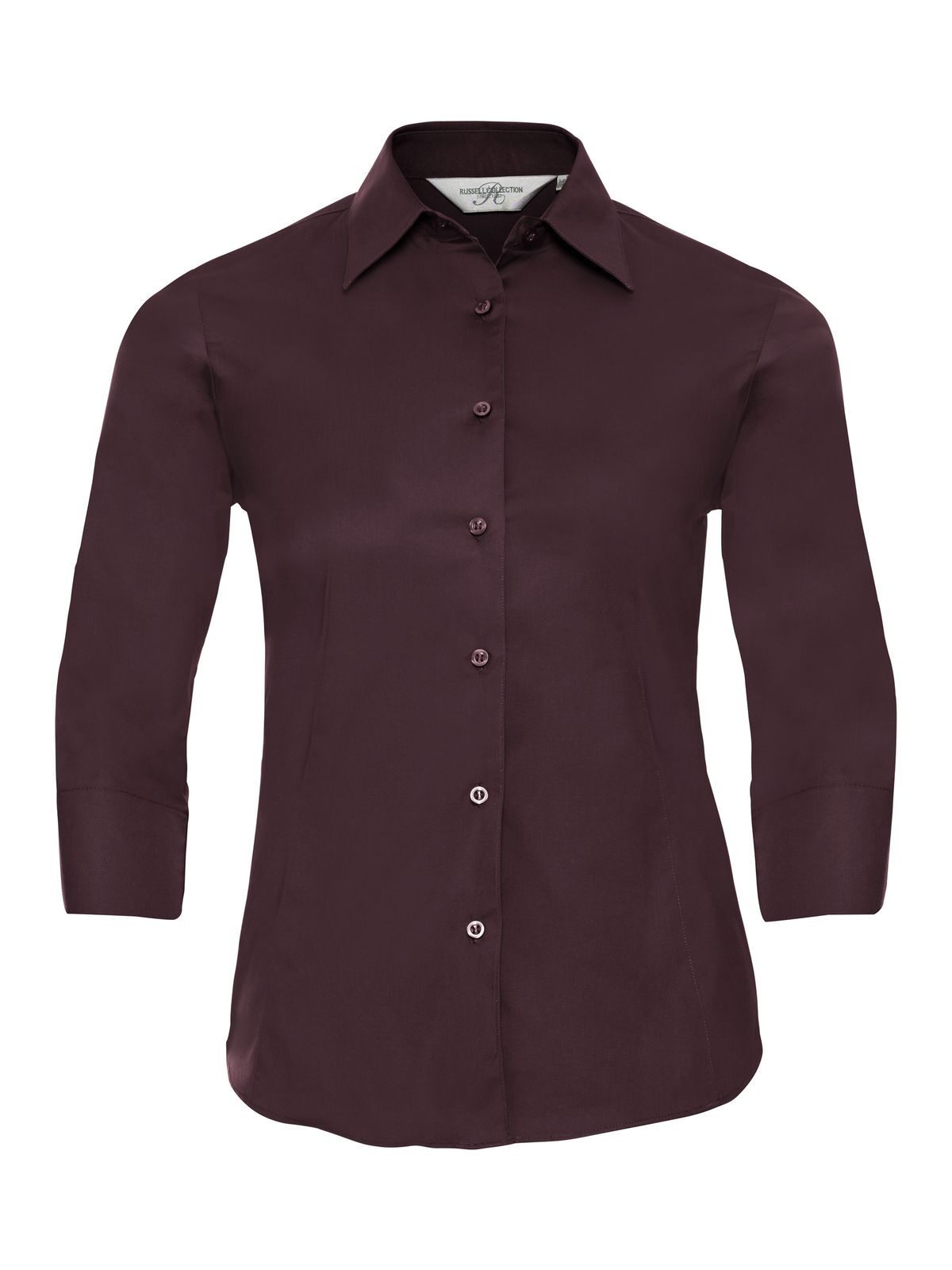 Ladies' 3/4 Sleeve Easy Care Fitted Shirt