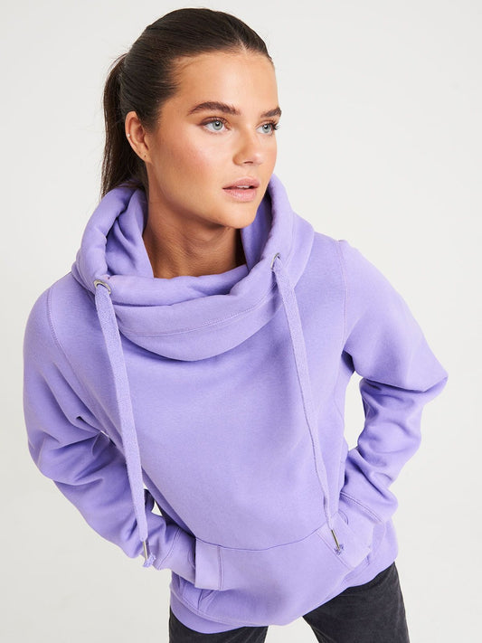 Cross Neck Hoodie