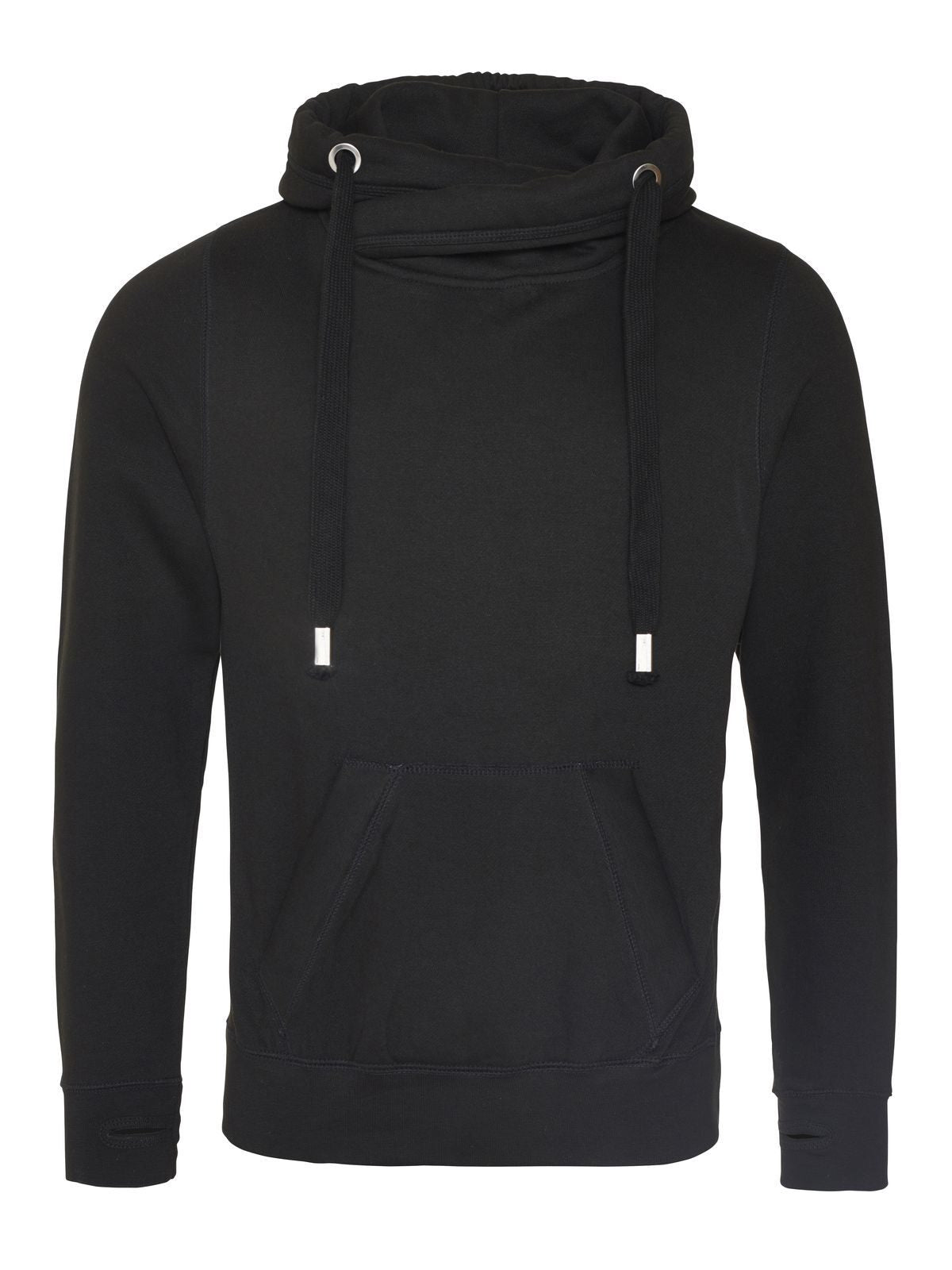 Cross Neck Hoodie