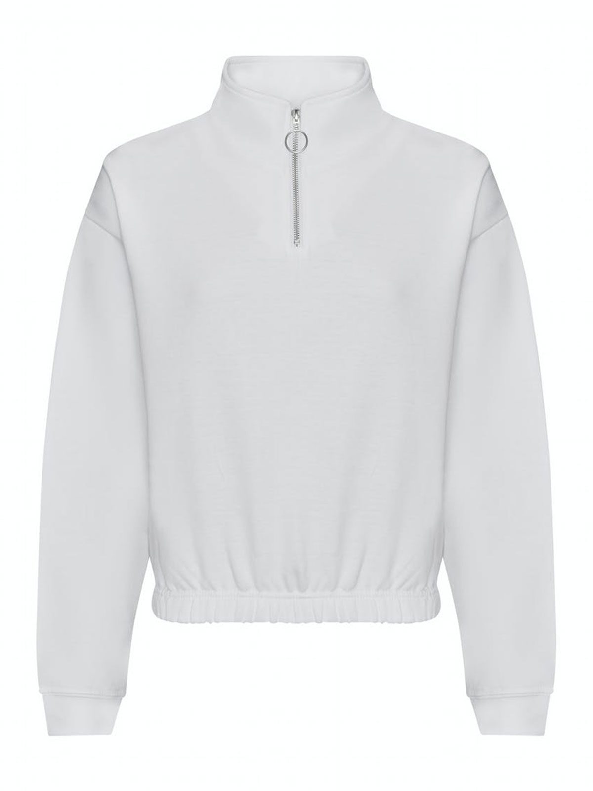 Womenâs Cropped ½ Zip Sweat