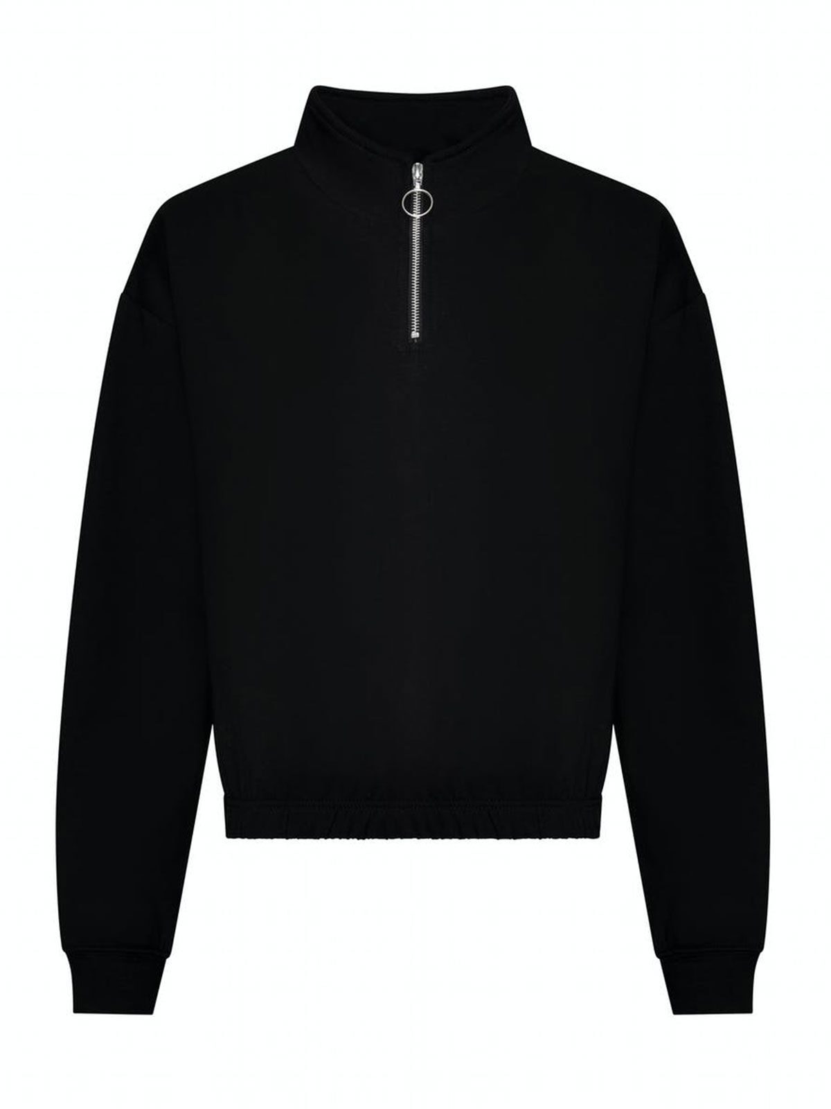 Womenâs Cropped ½ Zip Sweat