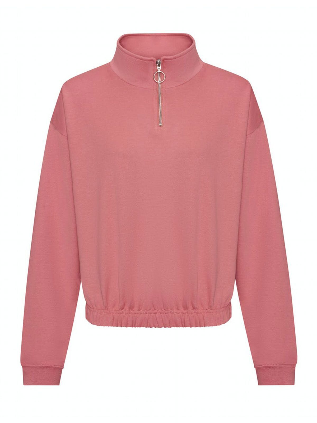 Womenâs Cropped ½ Zip Sweat