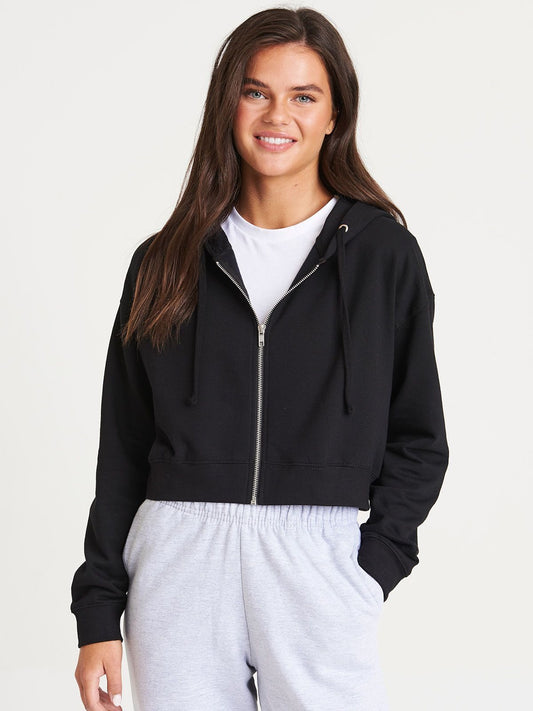 Girlie Fashion Cropped Zoodie