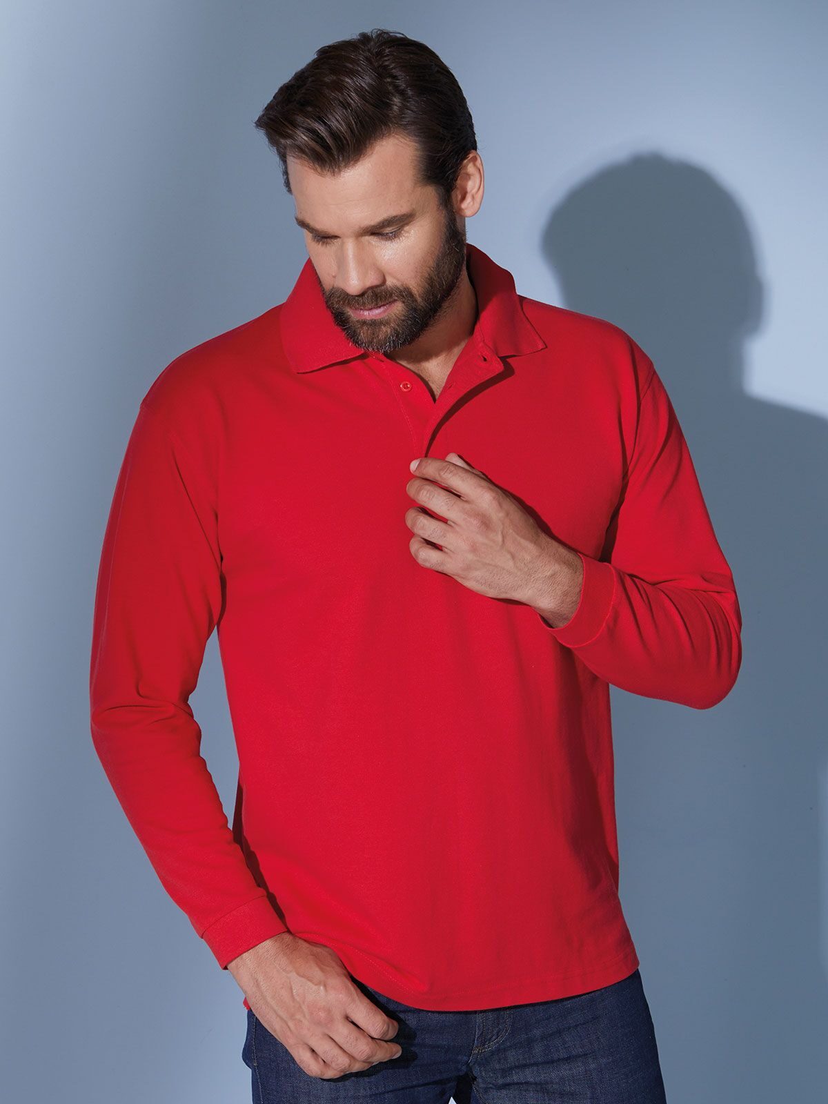 Polo Piqué Long-Sleeved
