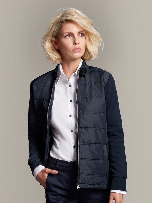 Ladies' Hybrid Sweat Jacket