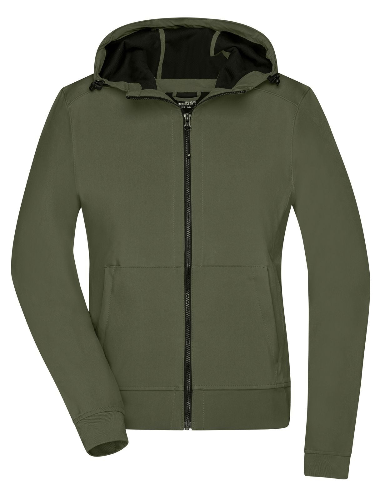 Ladies' Hooded Softshell Jacket