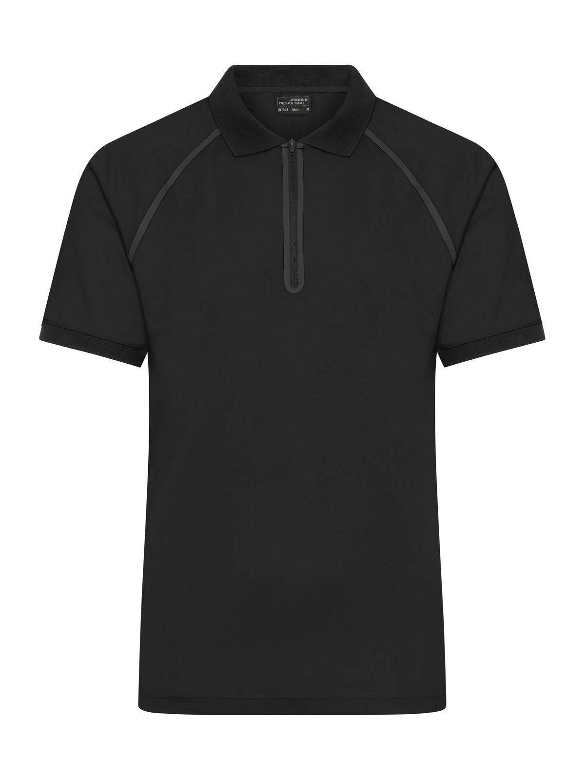Men's Zip-Polo
