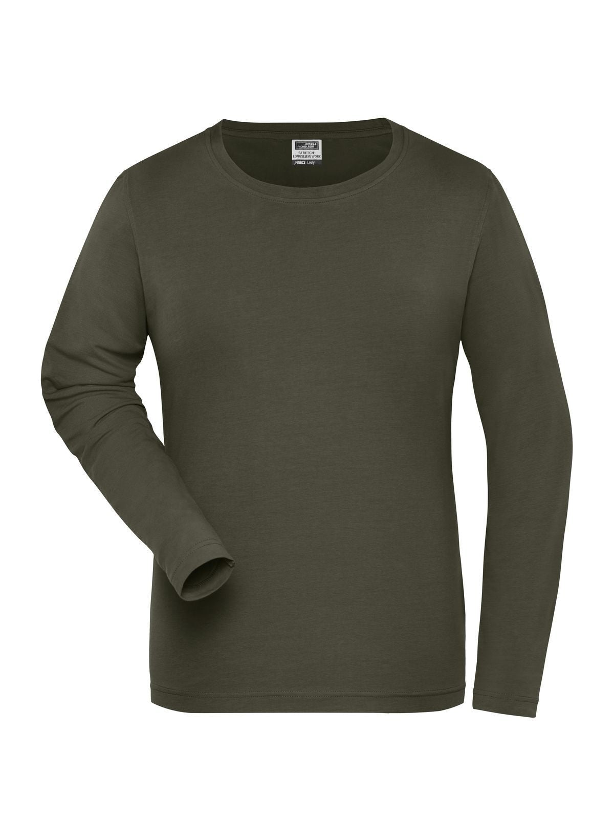 Ladies' Bio Stretch-Longsleeve Work - Solid