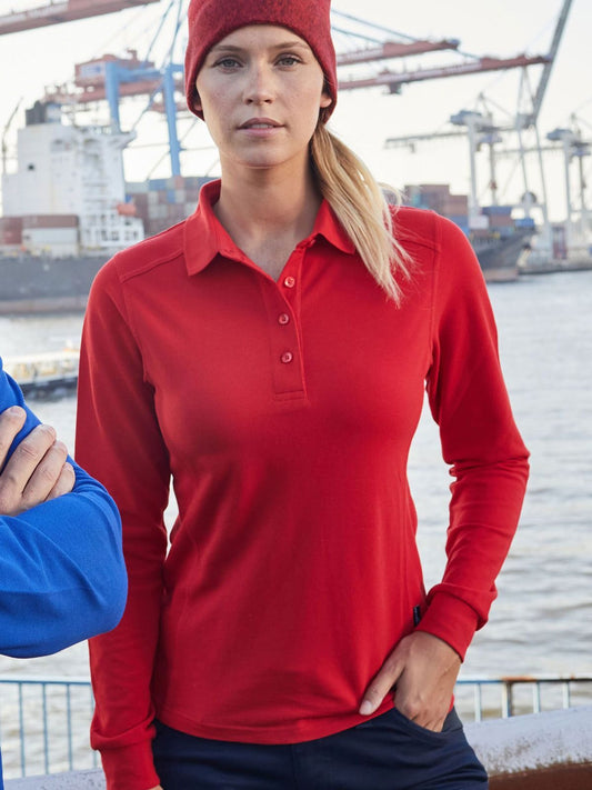 Ladiesâ Workwear-Longsleeve Polo
