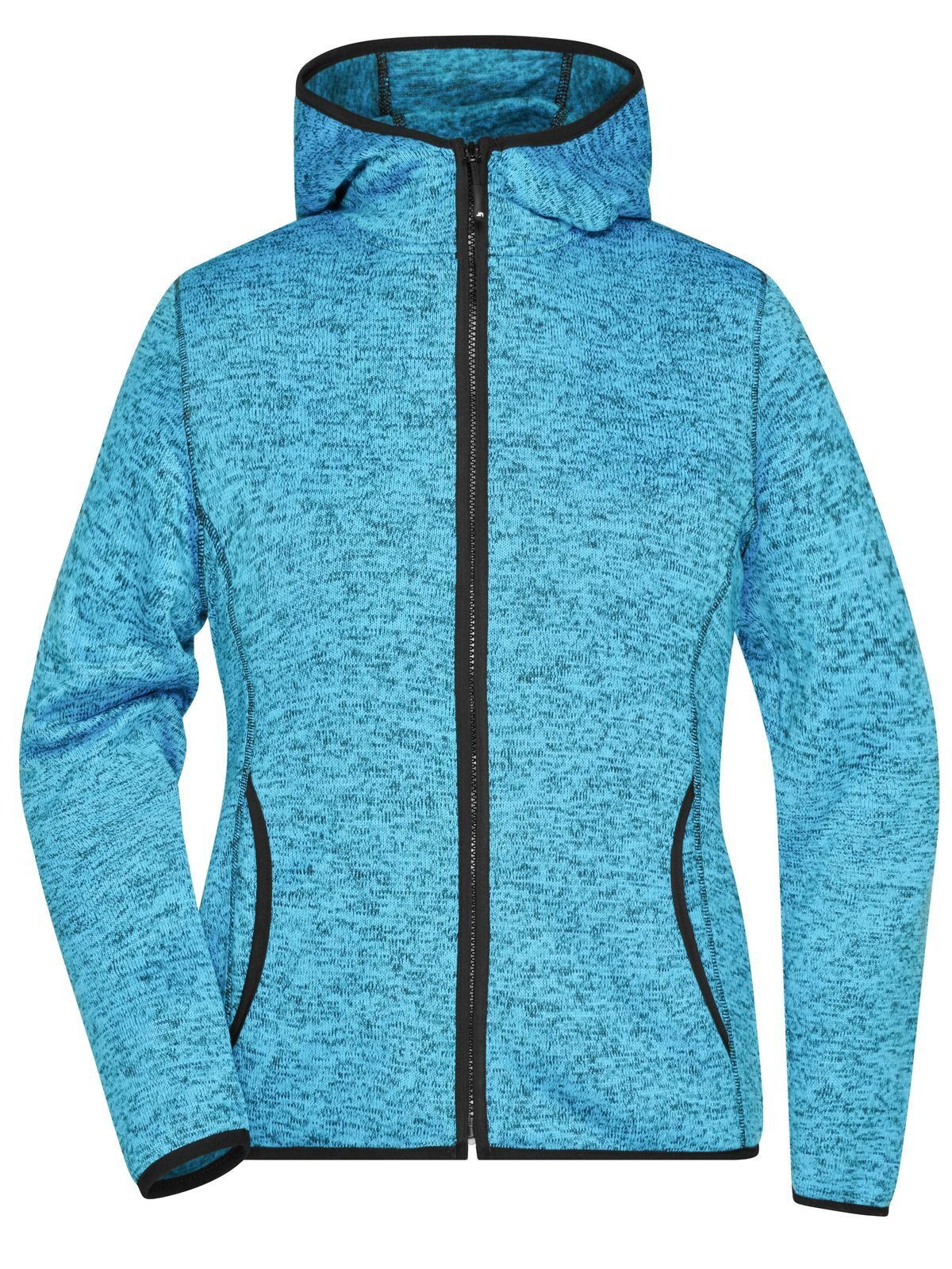 Ladies' Knitted Fleece Hoody