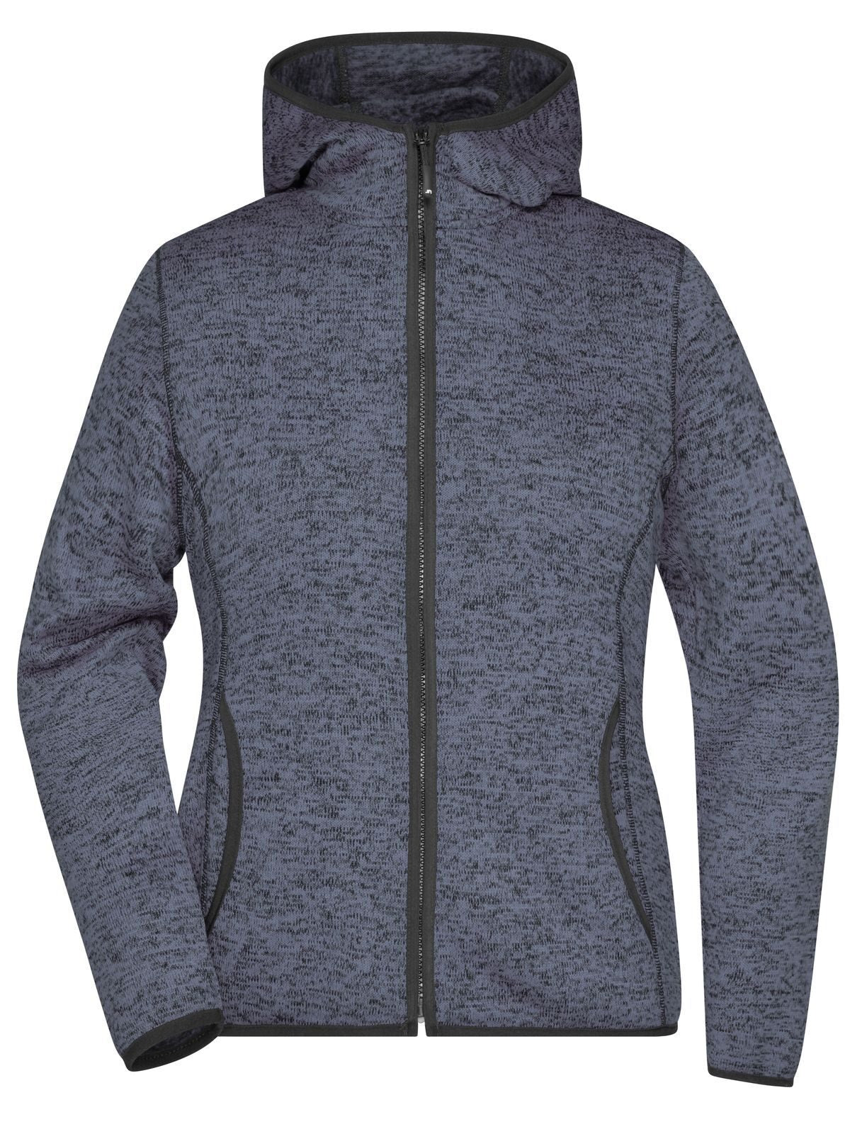 Ladies' Knitted Fleece Hoody