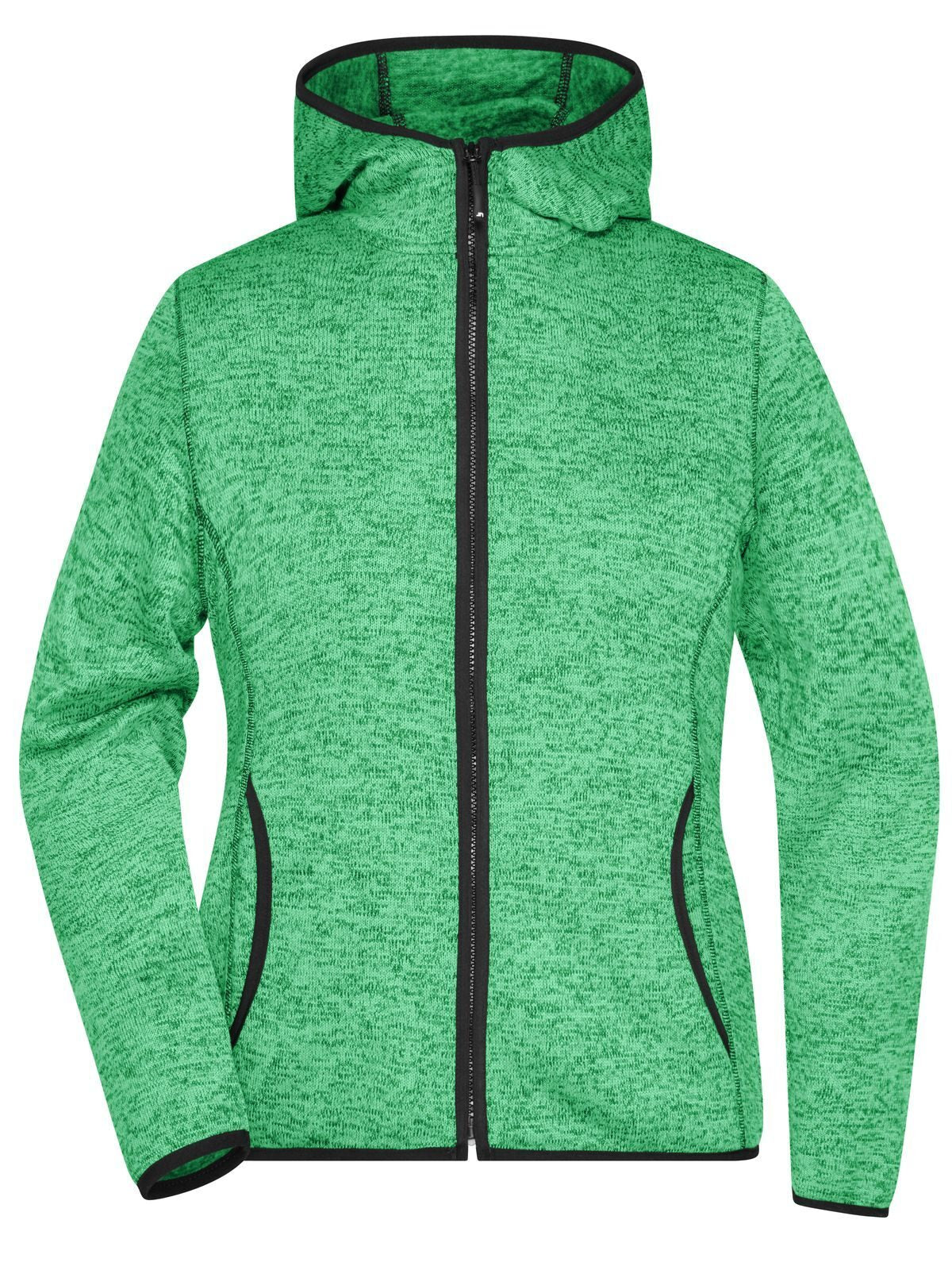 Ladies' Knitted Fleece Hoody