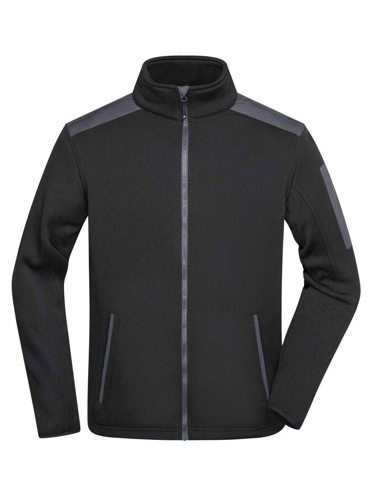 Men's Knitted Fleece Jacket