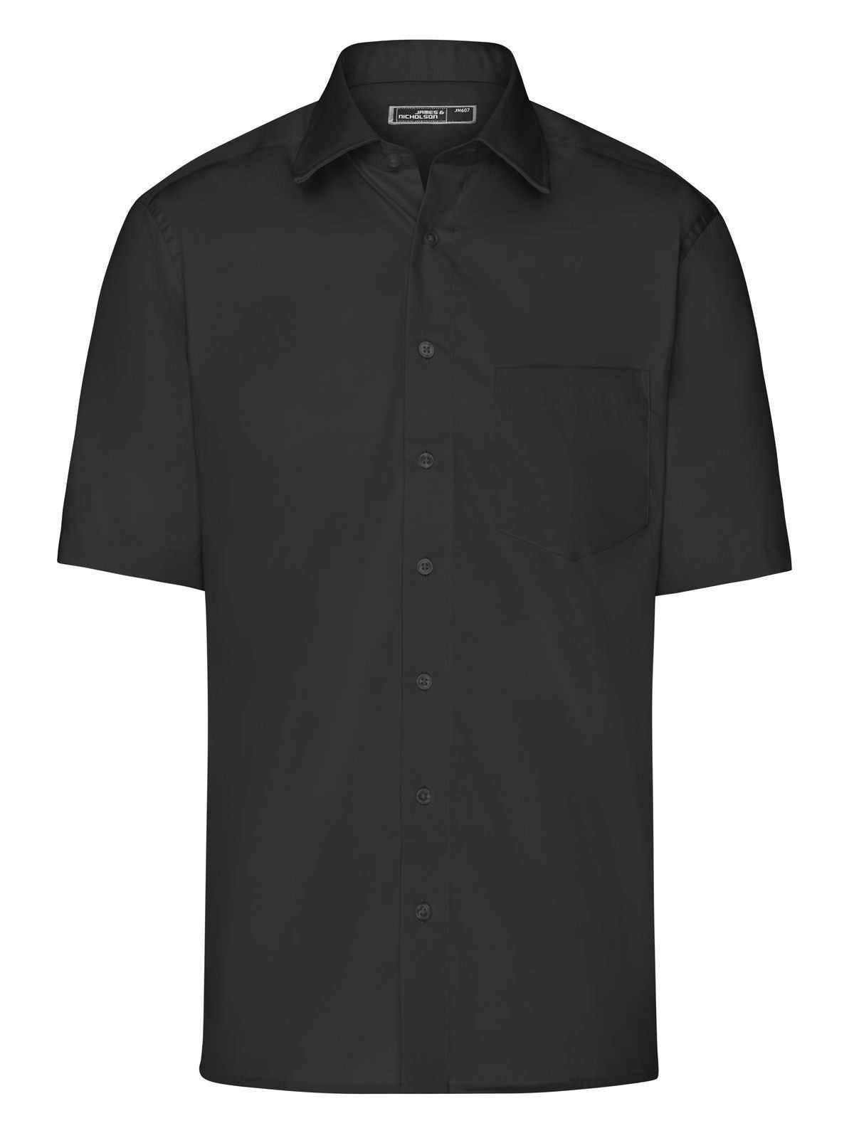 Men's Business Shirt Short-Sleeved