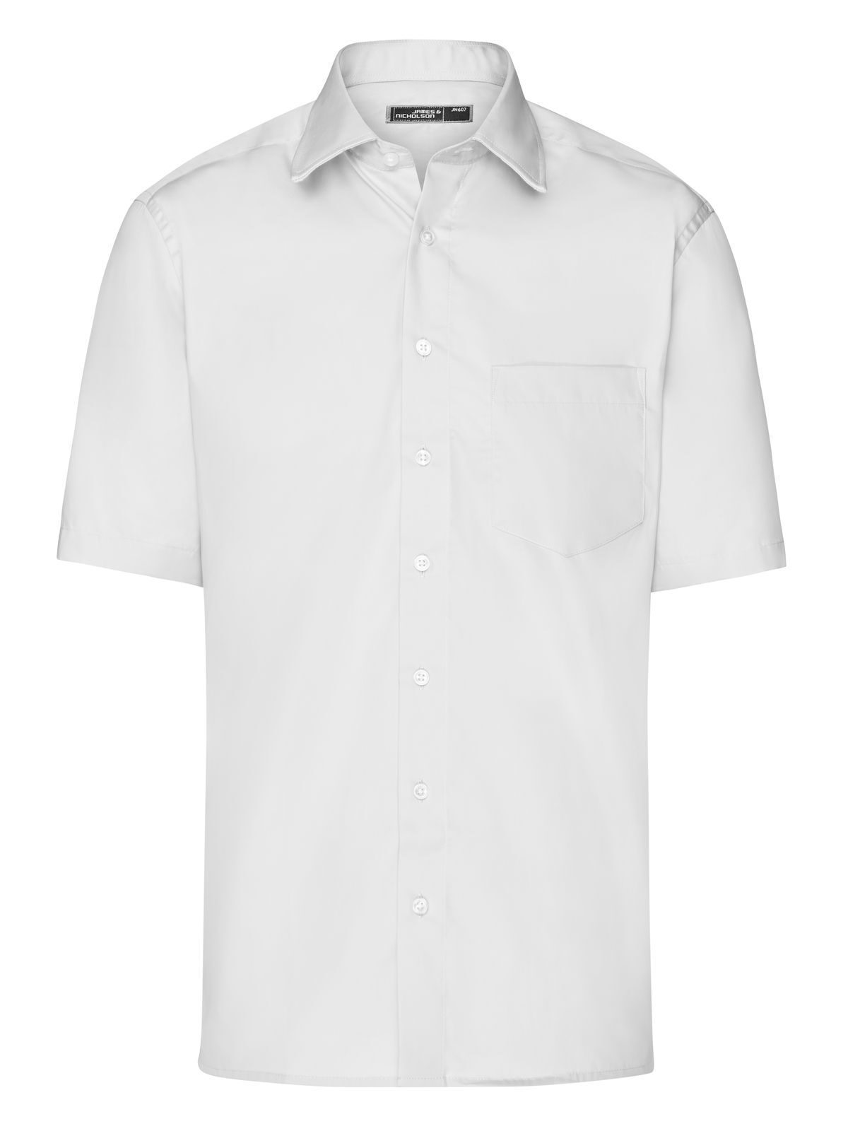 Men's Business Shirt Short-Sleeved
